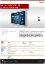 32” Open Frame Transflective Display W32L300-OFA3TR-1