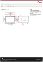 32” Open Frame Transflective Display W32L300-OFA3TR-2