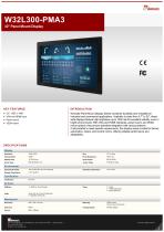 32" Panel Mount Display W32L300-PMA3