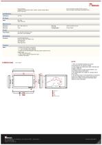 32" Rack Mount Protective Glass Defense Display W32L100-RKA3ML-2