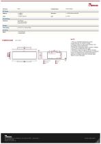37" Intel® Celeron® N2930 Bar Type Panel PC W38IB3S-CHA1-2