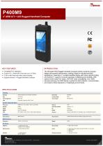 4" ARM A73 + A53 Rugged Handheld Computer P400M9-1