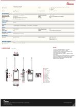 4" Multi-mode PoC Radio with Barcode Reader P400M9-DMRBH-2