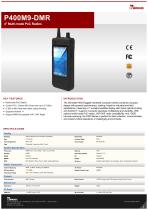 4" Multi-mode PoC Radios P400M9-DMR-1