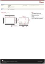 43" Multi-Touch Chassis Display W43L100-PCA3-2