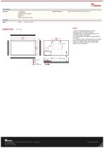 43" PCAP Touch Chassis Display W43L100-PCA1OD-2