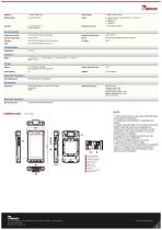 5" ARM A73 + A53 Rugged Handheld Computer E500RM9-2