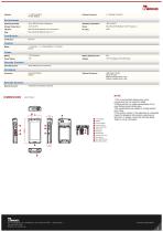 5" ARM A73 + A53 Rugged Handheld Computer P500M9-2