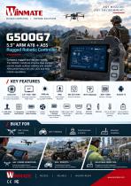 5.5" ARM A78 + A55 Rugged Robotic Controller G500G7-1