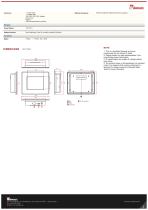 5.7" Front IP65 High Brightness Display R05T100IPD1HB-2