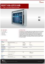 5.7” Open Frame High Brightness Display R05T100-OFD1HB-1
