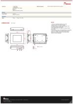 6.5" Front IP65 Display R06L200IPA1-2