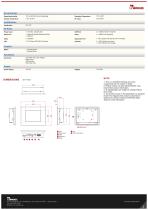 6.5" Intel® Celeron® N6211 Front IP65 Panel PC R06IE3S-IPA1-2