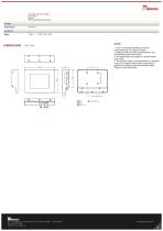 6.5" Rear Mount Wide Temperature Display R06L200-RMA1WT-2