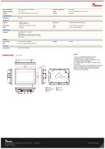 7" ARM A53 S Series HMI Panel PC W07IM3S-PCT1AC-POE-2