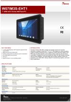 7" ARM A53 E Series HMI Panel PCW07IM3S-EHT1