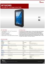 7-inch ARM A73 + A53 Rugged Android Tablet M700DM9-1