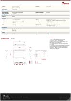 7” Intel® Alder Lake-N N150 PO Series HMI Panel PC W07IAN3S-POT1-2