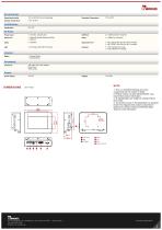 7" Intel® Celeron® N6211 Chassis Panel PC W07IE3S-CHT1-2