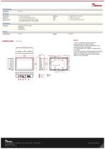 7" Intel® Celeron® N6211 E Series HMI Panel PC W07IE3S-EHT1-2