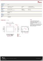 7" Intel® Celeron® N6211 G-WIN GC-Series Front IP65 PCAP Panel PC W07IE3S-GCT1-2