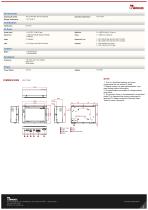 7" Intel® Celeron® N6211 Open Frame Panel PC W07IE3S-OFT1-2