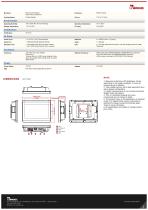 7" Intel® Celeron® N6211 S Series HMI Panel PC W07IE3S-PCO1-POE-2