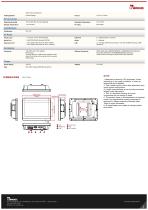 7" Intel® Pentium® N4200 S Series HMI Panel PC W07IP3S-PCO1AC-POE-2