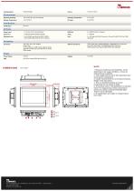 7" Intel® Pentium® N4200 S Series HMI Panel PC W07IP3S-PCT1-POE-2