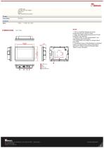 7" Multi-Touch Chassis Display W07L100-PCT1-2