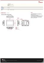 7" Multi-Touch Chassis High Brightness Display W07L100-PCO1HB-2
