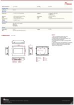 7" NXP i.MX6 Front IP65 Panel PC W07FA3S-IPT1-2