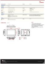7" NXP i.MX6 S Series HMI Panel PC W07FA3S-PCT1AC-POE-2