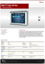 7” Open Frame Display W07T700-OFA4-1