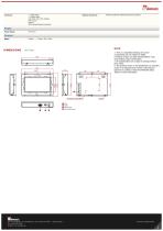 7” Open Frame High Brightness Display W07T700-OFO1HB-2