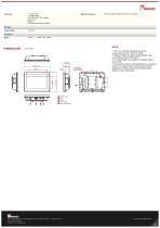 7" PCAP Touch Chassis Display W07L100-PCO1OD-2