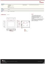 8" Chassis Display R08T100-CHA1-2