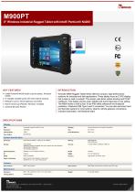 8" Windows Industrial Rugged Tablet with Intel® Pentium® N4200 M900PT-1