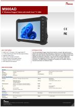 8" Windows Rugged Tablet with Intel® Core™ 5 120U M900AD-1