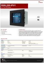 8.4" Front IP65 Display R08L200IPU1