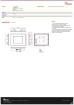 8.4" Front IP65 Display R08L200IPU1-2