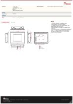 8.4" Front IP65 High Brightness Display R08T200IPT1HB-2