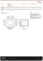 8.4" Front IP65 Transflective Display R08L200-IPU1TR-2