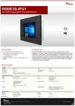 8.4" Intel® Celeron® N6211 Front IP65 Panel PC R08IE3S-IPU1-1