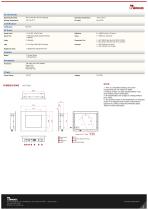 8.4" Intel® Celeron® N6211 Front IP65 Wide Temperature Panel PC R08IE3S-IPT1WT-2