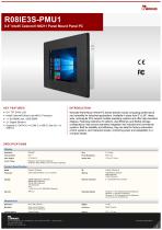 8.4" Intel® Celeron® N6211 Panel Mount Panel PC R08IE3S-PMU1-1