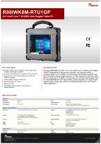 8.4" Intel® Core™ i5-8265U Ultra Rugged Tablet PC R08IWK8M-RTU1GP-1