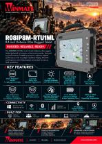 8.4" Intel® Pentium® N4200 Defence Ultra Rugged Tablet R08IP8M-RTU1ML