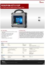 8.4" Intel® Pentium® N4200 Industrial Rugged Tablet R08IP8M-RTU1GP