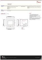 8.4" IP65 Stainless Resistive Chassis Display R08T200-65U1-2